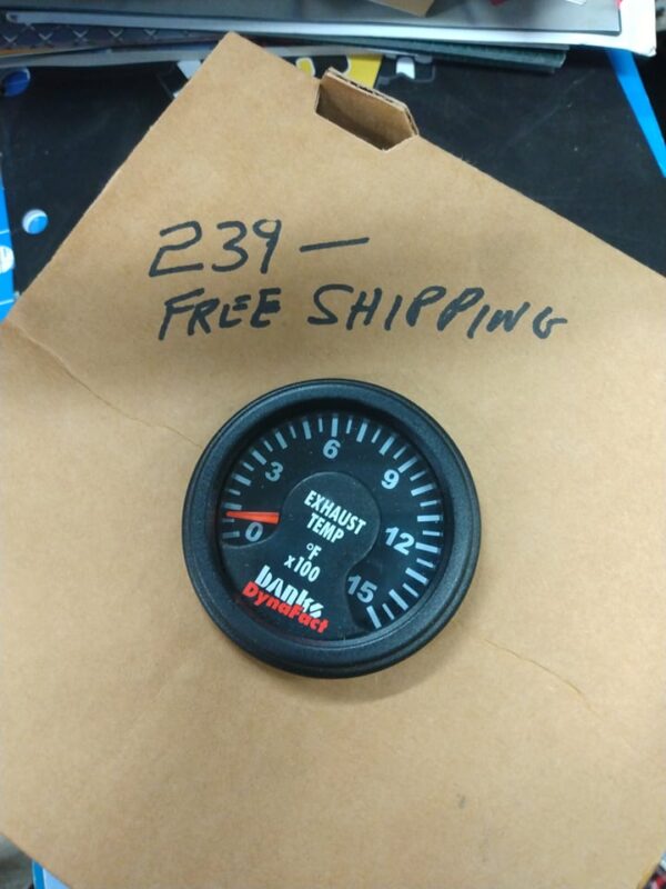 Exhaust temp gauge, Banks Power Instrument, nib