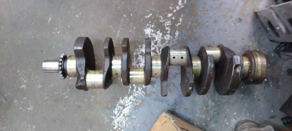 Big Block Chevy 454 crankshaft, standard, standard, used – B&P SPEED ...