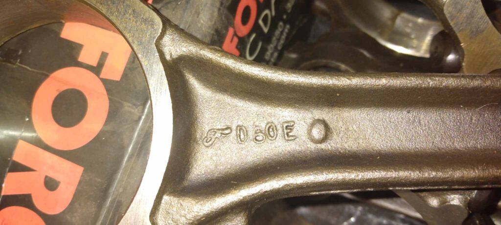 Rods, 1969 351w, matched set, ARP bolts, free float pins, balanced ...