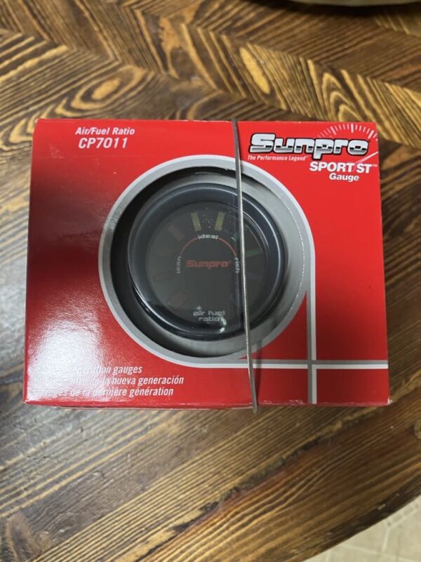 Sunpro #CP7011 air/fuel ratio gauge, new in box, $25