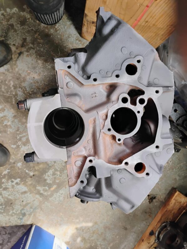 351 Windsor block, 1969, line honed with 4 bolt main caps, standard bore, used