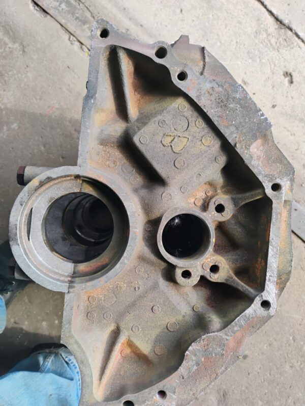 Block, Ford 351W, chemically cleaned, standard bore, heavy duty, N V U, E9AE-6015-AA-7, used