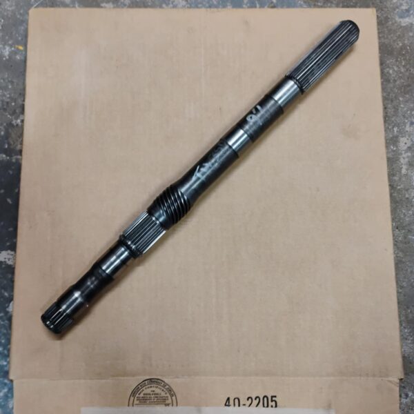 Output shaft, turbo 350 transmission, 9 inch, Chevy, 18 1/2 inch, OEM, used