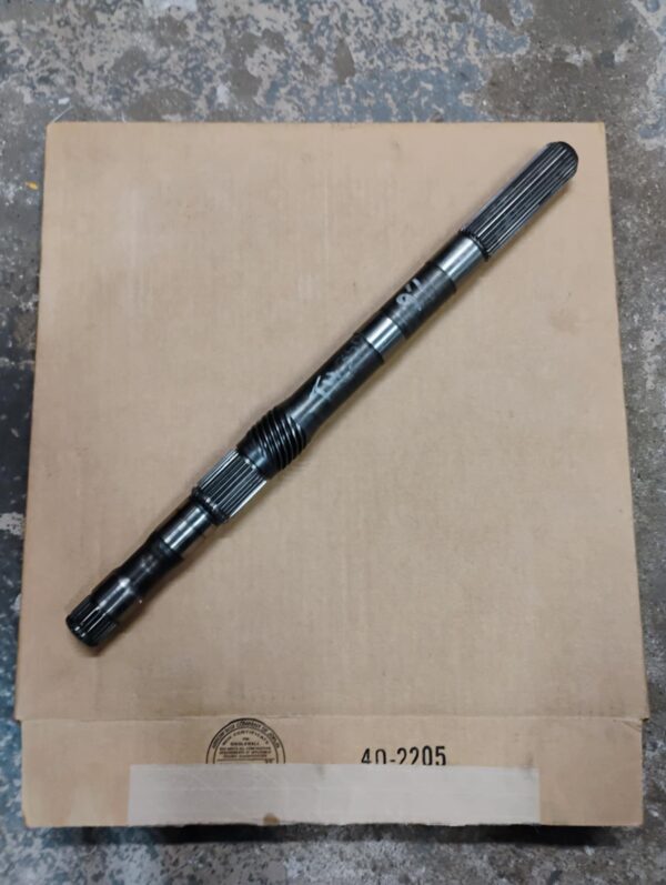 Output shaft, turbo 350 transmission, 9 inch, Chevy, 18 1/2 inch, OEM, used