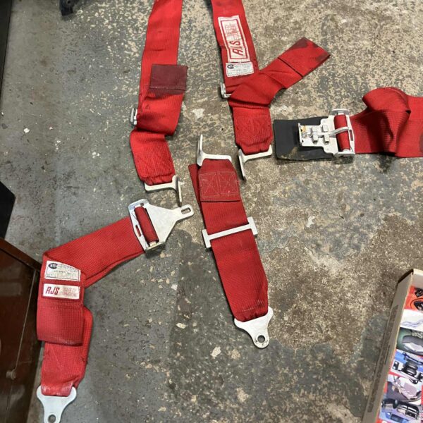 Seat belts, RJS complete set, racing, used