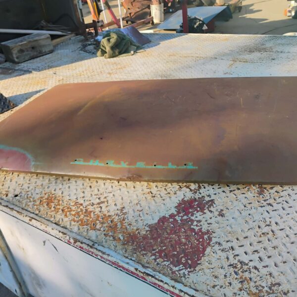 1966 Chevy Chevelle trunk lid, used