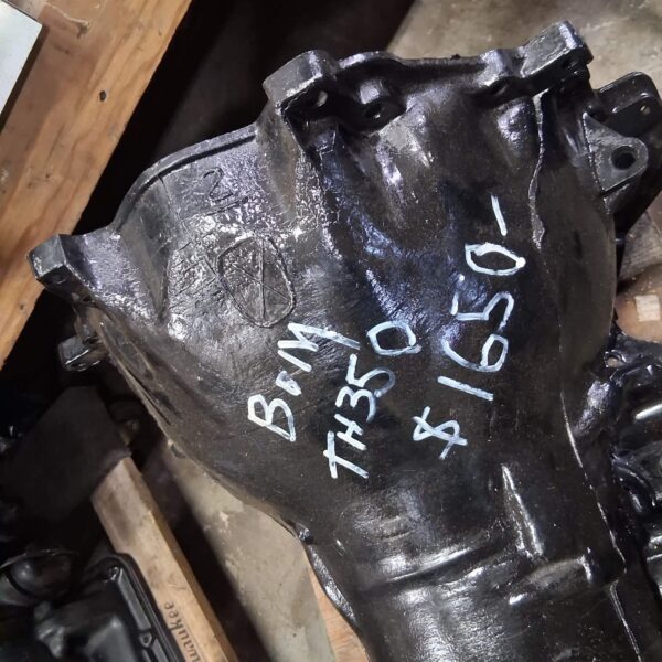 Th350 automatic transmission, B/O/P, rebuilt with B&M shift kit, $150 core charge