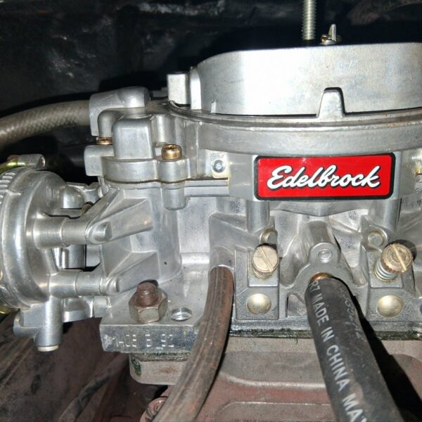 Carburetor, Edelbrock #1406, tested, runs great, new