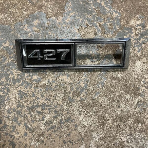 427 badge, left side, COPO part, SS
