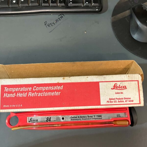 Hand held refractometer, Leica DC 84, used