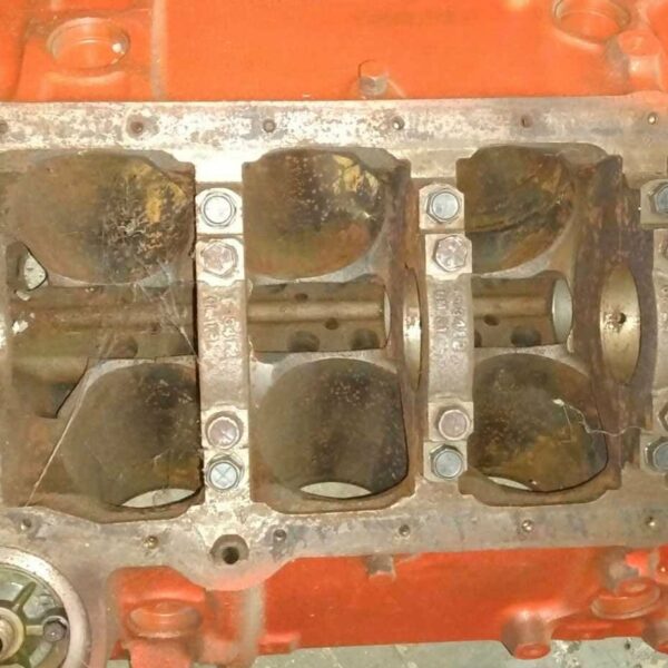 GM 350 block, 4 bolt main, used