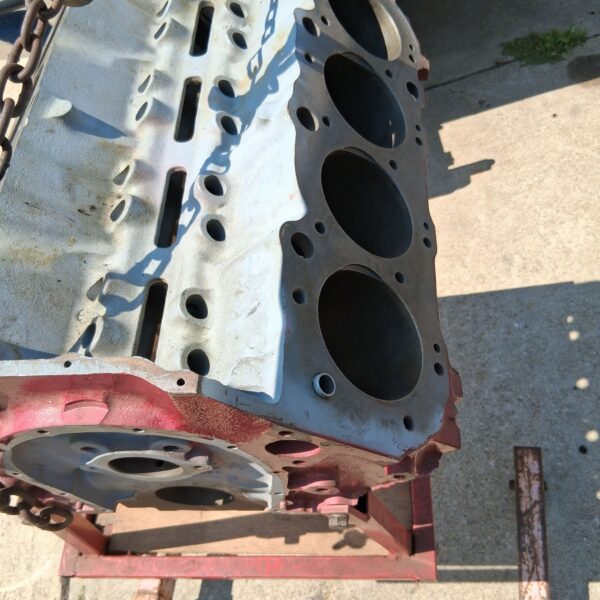 Chevy 396 ci, 375 hp, disassembled short block, 4 bolt main, standard crank, standard piston, standard cylinder walls good, bought new from GM in 1969, came out of Nova, 3/8 dimpled rods