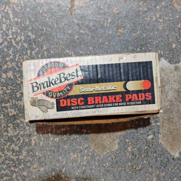 Brake pads, Brake Best MKD149, semi metallic, new