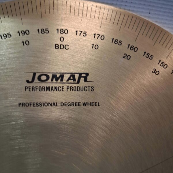 Degree wheel, Jomar 14", like new